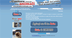 Desktop Screenshot of ilcimiterovirtuale.com